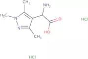 2-Amino-2-(trimethyl-1H-pyrazol-4-yl)acetic acid dihydrochloride