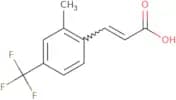 (2E)-3-[2-Methyl-4-(trifluoromethyl)phenyl]prop-2-enoic acid