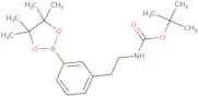 tert-Butyl 3-(4,4,5,5-tetramethyl-1,3,2-dioxaborolan-2-yl)phenethylcarbamate