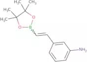 3-[(E)-2-(Tetramethyl-1,3,2-dioxaborolan-2-yl)ethenyl]aniline