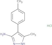 3-Methyl-4-(4-methylphenyl)-1H-pyrazol-5-amine hydrochloride