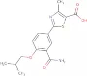 2-[3-(Aminocarbonyl)-4-(2-methylpropoxy)phenyl]-4-methyl-5-thiazolecarboxylic Acid