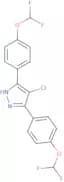 4-Chloro-3,5-bis[4-(difluoromethoxy)phenyl]-1H-pyrazole