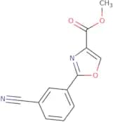 Methyl 2-(3-cyanophenyl)-1,3-oxazole-4-carboxylate