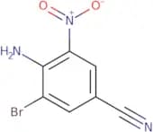 4-Amino-3-bromo-5-nitrobenzonitrile