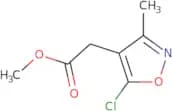 Methyl 2-(5-chloro-3-methyl-1,2-oxazol-4-yl)acetate