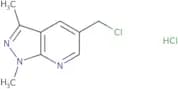5-(Chloromethyl)-1,3-dimethyl-1H-pyrazolo[3,4-b]pyridine hydrochloride