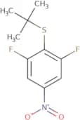 2-(tert-Butylsulfanyl)-1,3-difluoro-5-nitrobenzene