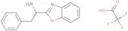 1-(1,3-Benzoxazol-2-yl)-2-phenylethan-1-amine, trifluoroacetic acid