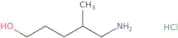 5-Amino-4-methylpentan-1-ol hydrochloride