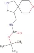 tert-Butyl N-({8-oxa-2-azaspiro[4.5]decan-4-yl}methyl)carbamate