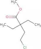 Methyl 4-chloro-2,2-diethylbutanoate