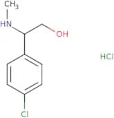 2-(4-Chlorophenyl)-2-(methylamino)ethan-1-ol hydrochloride