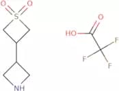 3-​(1,​1-​dioxido-​3-​thietanyl)​-azetidine 2,​2,​2-​trifluoroacetate