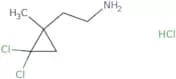 2-(2,2-Dichloro-1-methylcyclopropyl)ethan-1-amine hydrochloride