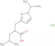 4-Methyl-2-{[1-(propan-2-yl)-1H-pyrazol-3-yl]methyl}pentanoic acid hydrochloride