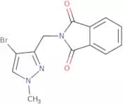 2-[(4-Bromo-1-methyl-1H-pyrazol-3-yl)methyl]-2,3-dihydro-1H-isoindole-1,3-dione