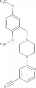 2-{4-[(2,5-Dimethoxyphenyl)methyl]piperazin-1-yl}pyridine-4-carbonitrile