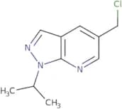5-(Chloromethyl)-1-(propan-2-yl)-1H-pyrazolo[3,4-b]pyridine