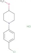 1-[4-(Chloromethyl)phenyl]-4-methoxypiperidine hydrochloride