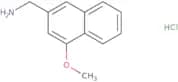 (4-Methoxynaphthalen-2-yl)methanamine hydrochloride