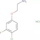 2-(4-Chloro-3-fluorophenoxy)ethan-1-amine hydrochloride