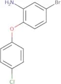 5-Bromo-2-(4-chlorophenoxy)aniline
