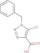 1-Benzyl-5-chloro-1H-1,2,3-triazole-4-carboxylic acid