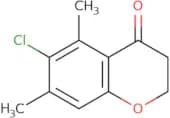 6-Chloro-5,7-dimethyl-3,4-dihydro-2H-1-benzopyran-4-one