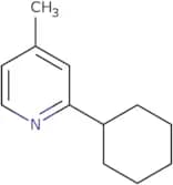 2-Cyclohexyl-4-methylpyridine