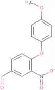 4-(4-Methoxyphenoxy)-3-nitrobenzaldehyde