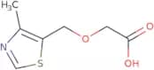 2-[(4-Methyl-1,3-thiazol-5-yl)methoxy]acetic acid