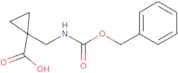 1-((((Benzyloxy)carbonyl)amino)methyl)cyclopropanecarboxylic acid