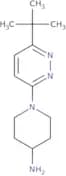 1-(6-(tert-Butyl)pyridazin-3-yl)piperidin-4-amine