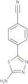 4-(5-Amino-1,3,4-thiadiazol-2-yl)benzonitrile