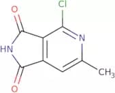 4-Chloro-6-methyl-1H,2H,3H-pyrrolo[3,4-c]pyridine-1,3-dione