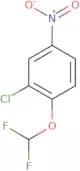 2-Chloro-1-(difluoromethoxy)-4-nitro-benzene