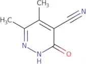5,6-dimethyl-3-oxo-2,3-dihydropyridazine-4-carbonitrile