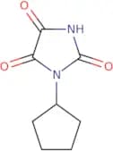 1-Cyclopentylimidazolidine-2,4,5-trione