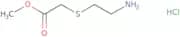Methyl 2-[(2-aminoethyl)sulfanyl]acetate hydrochloride