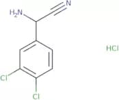 2-Amino-2-(3,4-dichlorophenyl)acetonitrile hydrochloride