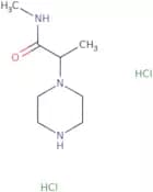 N-Methyl-2-(piperazin-1-yl)propanamide dihydrochloride