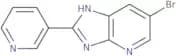3-{6-Bromo-3H-imidazo[4,5-b]pyridin-2-yl}pyridine