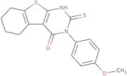 4-(4-Methoxyphenyl)-5-sulfanyl-8-thia-4,6-diazatricyclo[7.4.0.0,2,7]trideca-1(9),2(7),5-trien-3-one