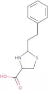 2-(2-Phenylethyl)-1,3-thiazolidine-4-carboxylic acid