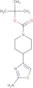 tert-Butyl 4-(2-amino-1,3-thiazol-4-yl)piperidine-1-carboxylate