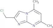 2-(Chloromethyl)-5,7-dimethylimidazo[1,2-a]pyrimidine