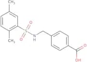 4-[(2,5-dimethylbenzenesulfonamido)methyl]benzoic acid
