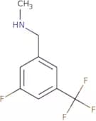 {[3-Fluoro-5-(trifluoromethyl)phenyl]methyl}(methyl)amine