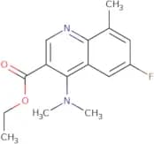 Ethyl 4-(dimethylamino)-6-fluoro-8-methylquinoline-3-carboxylate